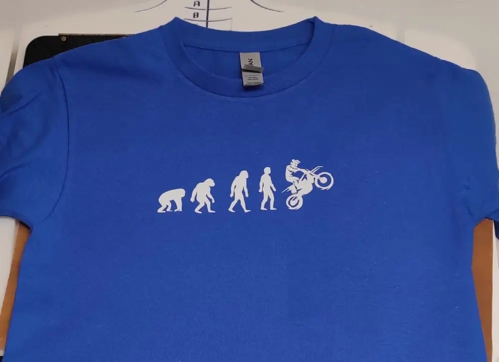 Vinyl thermocollant bleu