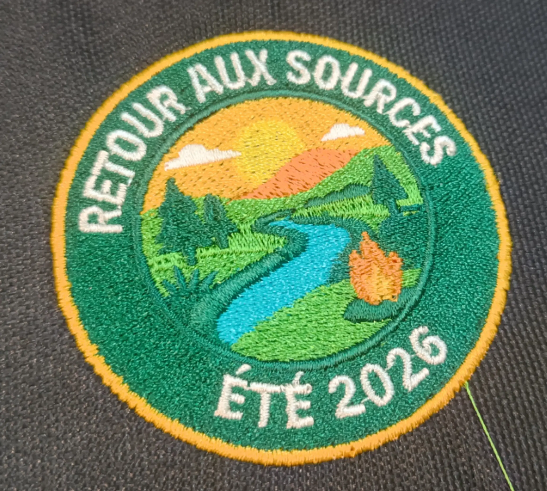 Patch brodé commande